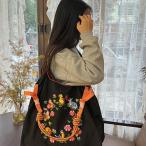 ボールアンドチェーン エコバッグ 買い物袋 トートバッグ 大容量 刺繍 おしゃれ お洒落なエコバッグ 繰り返し使用 軽量 収納 折りたたみ 通学 通勤 旅行 出張