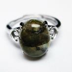 ラブラドライト指輪t135-7088