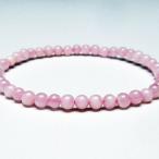 ピンクカルサイトブレスレット5mm...