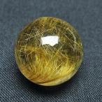 ゴールドタイチンルチル入り 水晶 丸玉 20mm t145-2522