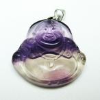 フローライト布袋様ペンダントt21...