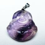 フローライト布袋様ペンダントt21...