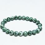 グリーンスポットジャスパーブレスレ...