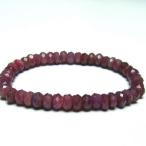 ルビーブレスレット7mmt336-...