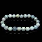  аквамарин браслет 8mm t35-18652