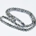 ブラックルチルクォーツネックレス5...