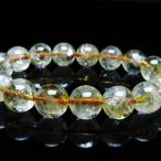 虹入りシトリンブレスレット12mm...