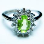 ペリドット指輪t382-4567