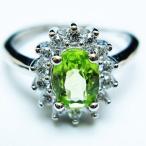 ペリドット指輪t382-4584