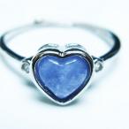 タンザナイトハート指輪t417-1222