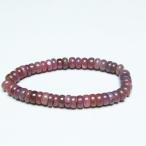 ルビー ブレスレット  8mm  t430-4826