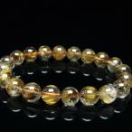 ショッピングパワーストーン ルチルクォーツ ブレスレット タイチンルチル パワーストーン 天然石10mm t473-4603