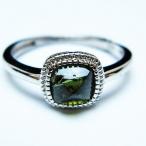 モルダバイト指輪t526-1364