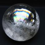 ショッピング安 1.4Kg 虹入り ヒマラヤ水晶 丸玉  100mm  t62-16330