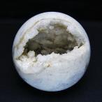 モロッコ産 水晶 笑口 丸玉  80mm  t722-775