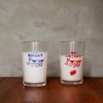 猫印ミルク グラス 170ml ネコ 星羊社 日本製 レトロ雑貨