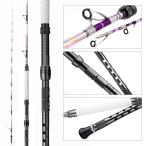 バトルシップス 総糸巻 280-30号 コマセマダイ ヒラメ シマアジ 沖メバル イサギ ソリッドグラス ロード 船竿 Battleships 釣り具 船釣 シャイニーパープル