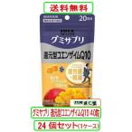 ショッピンググミ グミサプリ 還元型コエンザイムQ10 40粒 X24個セット UHA味覚糖
