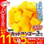 マンゴー 冷凍 カット済み 3kg(500g×6袋)ベトナム産 完熟 送料無料 フローズンマンゴー スイーツ 冷凍便 国華園