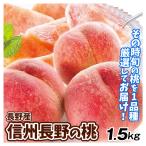 ショッピング果物 もも 1.5kg 信州長野の桃 早割り ご家庭用 長野産 送料無料 食品