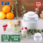 貝印 アイスクリームメーカー 分解 収納 000DL-5929 | アイス 手作り アイスクリーム 冷たい オリジナル オリジナルアイス フレーバーアイス すくう 器