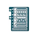 デルフォニックス ロルバーンテンプレートカレンダー B（ターコイズ）