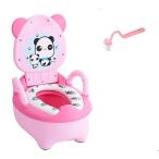  baby o maru туалет сиденье для унитаза Panda рисунок симпатичный щетка имеется ключ z для мужчин и женщин ребенок европейский туалет soft подушка туалет тренировка пассажирский рейс 