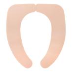 オカ(OKA) 貼っぴぃ デイズ 便座シート プレーン ピンク 便座クッション 貼るタイプ 暖かい 薄手 可愛い 吸着 フリース