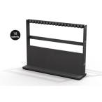 ショッピング傘 鍵付き傘立て スリム（18本用）（27604-511）