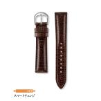 SEIKO оригинальный частота RS20P17DBN 17mm Lizard кожа темно-коричневый подпалина чай наручные часы заменен ремень для Smart перемена 