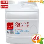 ≪4L≫【MUSE】ミューズ HAND SOAP 4L 薬用泡ハンドソープ  せっけんの香り 業務用 特大 詰め替え用 ◇殺菌＋消毒！毎日の手洗いに◇  泡石鹸 石鹸 洗浄・消毒