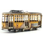 カリフォルニア トロリーカー ITALY trolley car ブリキ製 オールドカー ビンテージカー (全て手作り)mot198