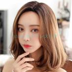 レディースウィッグ フルウィッグ 女性用ウイッグ セミロングウィッグ おしゃれ 耐熱ウィッグ 自然 ウイッグ エクステンション かつら イメチェン