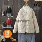  стеганое пальто женский с хлопком пальто воротник нет короткий длинный рукав стеганое полотно одноцветный легкий большой размер теплый внешний симпатичный свободно 