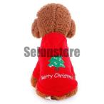 犬服 ペット服 クリスマス ドッグウェア ペットウェア 犬用ウェア 犬猫用 犬の服 ペット用品 パーカー 可愛い 防寒 秋冬用 厚手