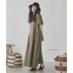 ワンピース ロング 夏 半袖 着痩せ フォーマル レディース 夏服 スクエアネック aライン 夏ワンピース 40代 50代 30代 ol ビッグポケット 黒ワンピース アジアン