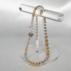 ブレスレット 185mm×2.7~5.0mm シルバー925 イタリア製 レディース コンビ デザイン シルバー ブレスレッド silver925