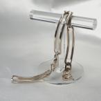 ショッピング閉店 ブレスレット 180mm×8.0mm シルバー925 イタリア製 レディース 喜平 チェーン ブリッジ3P silver925