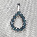  подвеска с цепью серебряный 925 Испания производства заправка сапфир цвет женский мужской SILVER925