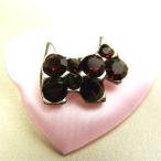 タックピンピンブローチ犬アンティー...