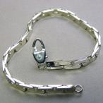 ブレスレット シルバー925 イタリア製 メンズ デザイン チェーン 205mm silver925