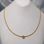 ka.. цепь мяч цепной венец Gold цвет DIY аксессуары детали 42cm