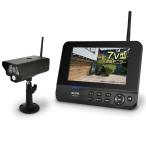 ショッピング防犯カメラ 即日出荷 朝日電器 ELPA ワイヤレスカメラ＆モニターセット 防犯カメラ CMS-7001