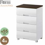 【直送】【代引/日時指定不可】天馬 フィッツプラス 4段 F5504 オーク 【基本送料無料】