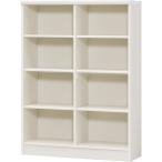 【直送】【代引/日時指定不可】大洋 日本製 オープンラック 幅90 高さ120cm ホワイト カラーラック NC 1290 WH 【基本送料無料】