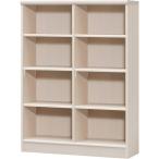 【直送】【代引/日時指定不可】大洋 日本製 オープンラック 幅90 高さ120cm ライトナチュラル カラーラック NC 1290 LN 【基本送料無料】