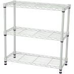  прямая поставка на день указание не возможно ei* I *es19φ стальная стойка ширина 60 глубина 25 высота 61.8cm 3 уровень белый NS-6025WH Okinawa * отдаленный остров рассылка не возможно 