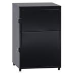 直送 日時指定不可 グリーンライフ 2段宅配ボックス レシーボ TR2-4568(BK) 宅配BOX 沖縄・離島配送不可