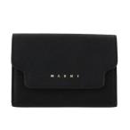 マルニ MARNI 三つ折り財布 レディース ブラック PFMOW02U07 LV520 Z360N BLACK