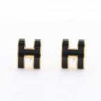 HERMES エルメス ピアス ミニ ポップ H H608002F NOIR